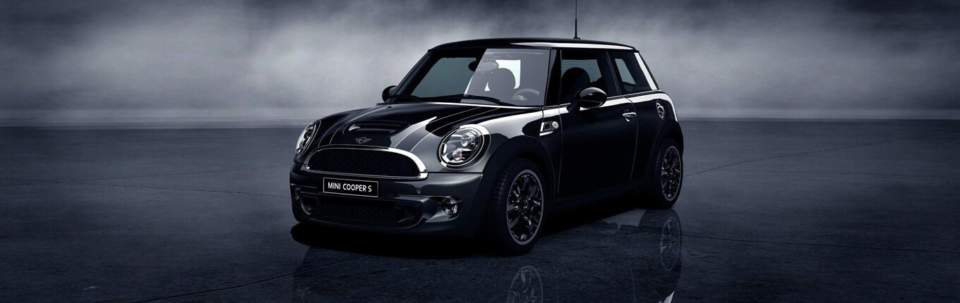 Black MINI Car